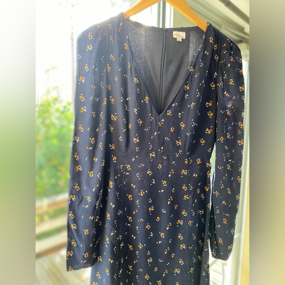 Madison & Berkeley Deep-V Midi Dress 100%Viscose | Nordstrom Size S - Picture 7 of 11